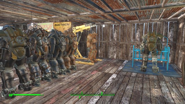 Fallout4沼日記 拠点の紹介 ブーム パワーアーマー Sloth Studio