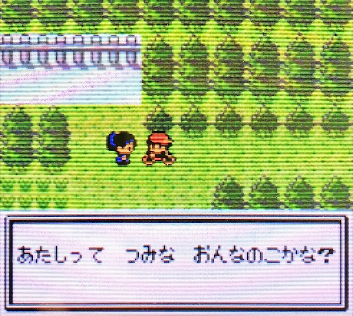 ポケモンクリスタル プレイ日記 ５ ニックネームをつけました プレゼントをメルカる女 ごめんね ミカンちゃん Sloth Studio